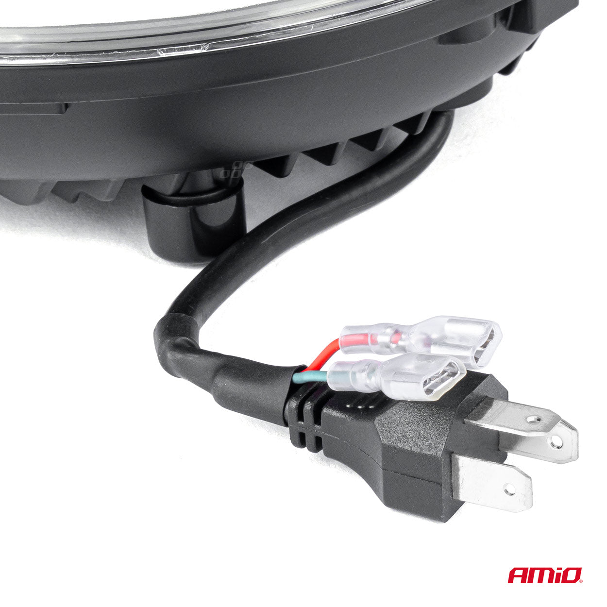 Lampa Suplimentara LED pentru Vehicule Off-Road, ATV, SSV, cu inscriptie "BOSS" si functii_ Faza Lunga, Faza Scurta, Semnalizare, Pozitie, tensiune alimentare 9 - 36V, diametru Ø170 mm-11