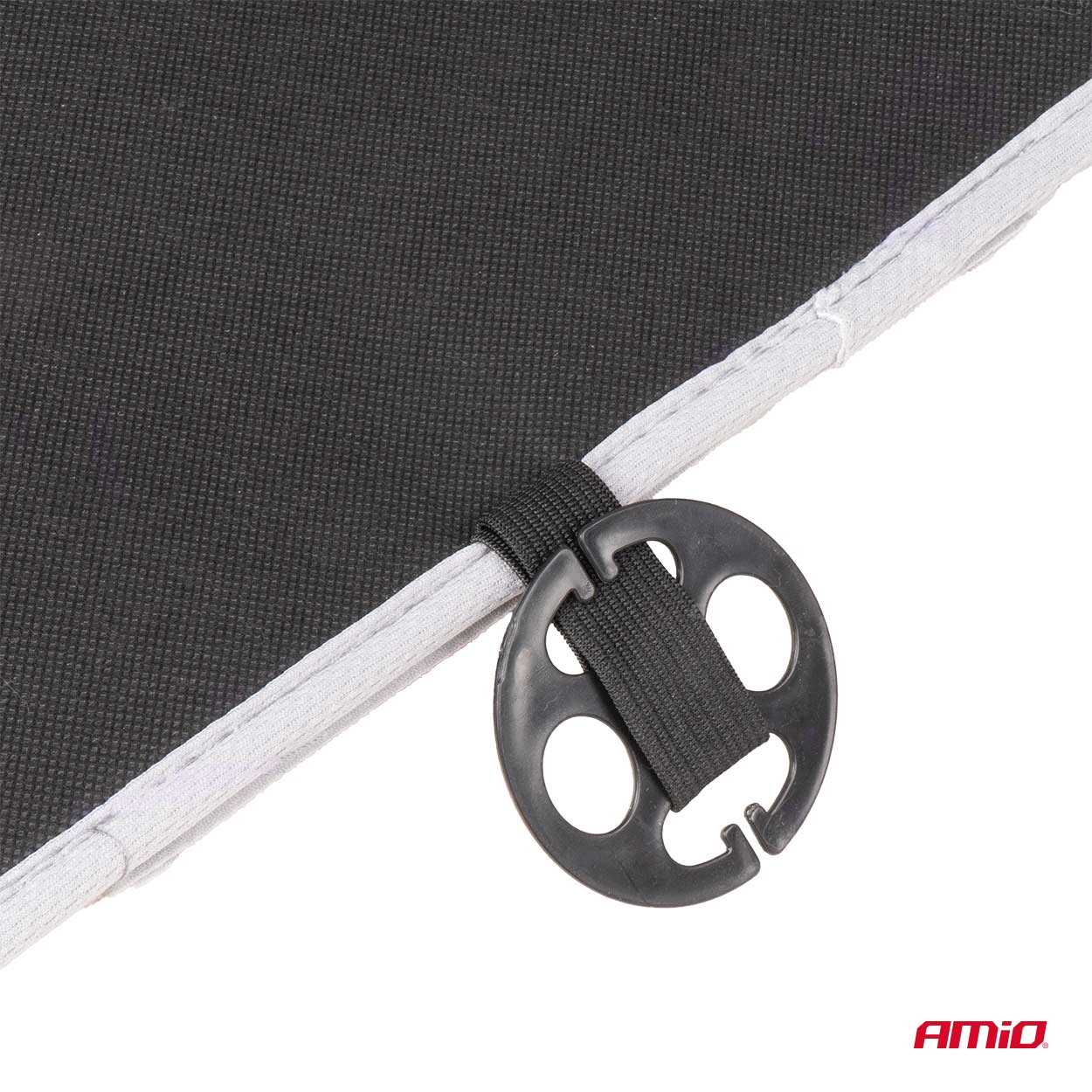 Husa scaun auto cu bile de masaj si suport lombar, dimensiuni 110 x 46 cm, culoare Gri-4