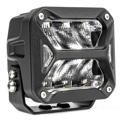 Proiector LED "PRO SERIES" cu doua functii pentru Off-Road, ATV, SSV, putere 58W, 7200lm, culoare 6000K, tensiune 10-30V, dimensiuni 107 x 102 x 86 mm-0