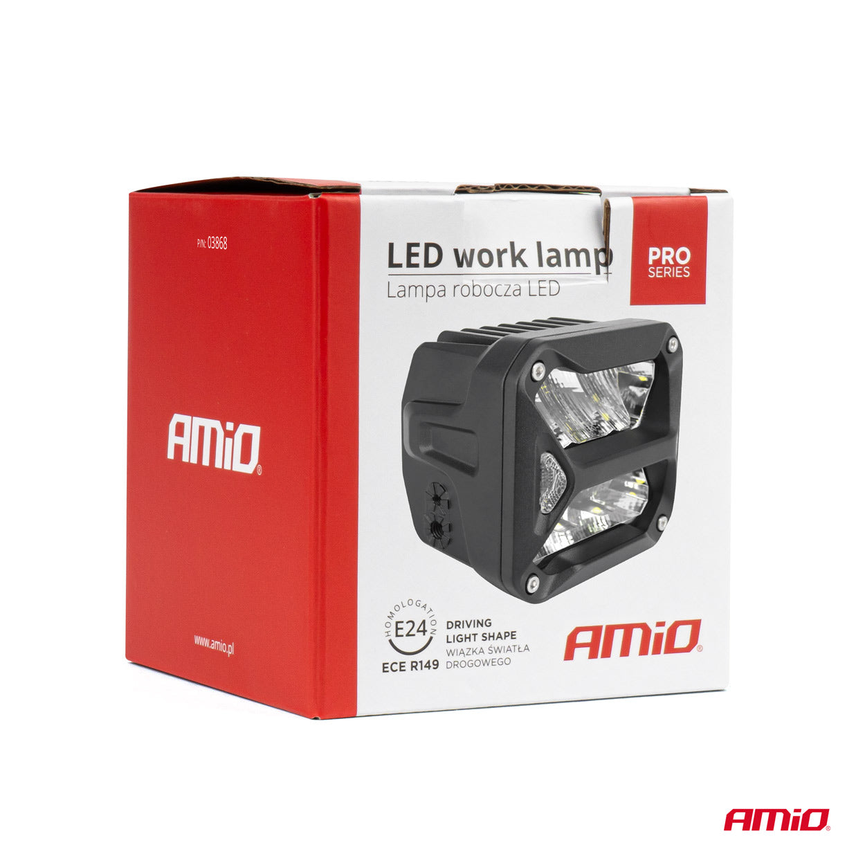 Proiector LED "PRO SERIES" cu doua functii pentru Off-Road, ATV, SSV, putere 58W, 7200lm, culoare 6000K, tensiune 10-30V, dimensiuni 107 x 102 x 86 mm-5