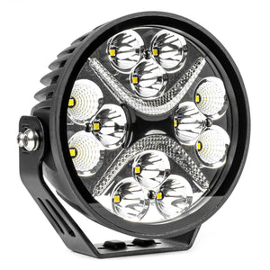 Proiector LED "PRO SERIES" cu doua functii pentru Off-Road, ATV, SSV, putere 54W, 7200lm, culoare 6000K, tensiune 10-30V, dimensiuni 140 x 140 x 61 mm-0