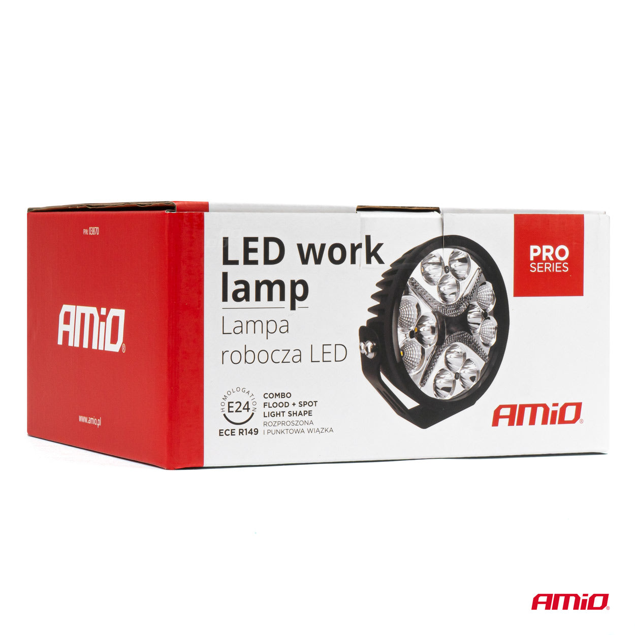 Proiector LED "PRO SERIES" cu doua functii pentru Off-Road, ATV, SSV, putere 54W, 7200lm, culoare 6000K, tensiune 10-30V, dimensiuni 140 x 140 x 61 mm-5