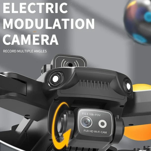 Mini Dronă CZ12 WiFi | Retur Automat | Control Smartphone | Cameră Duală Profesională 4K UHD