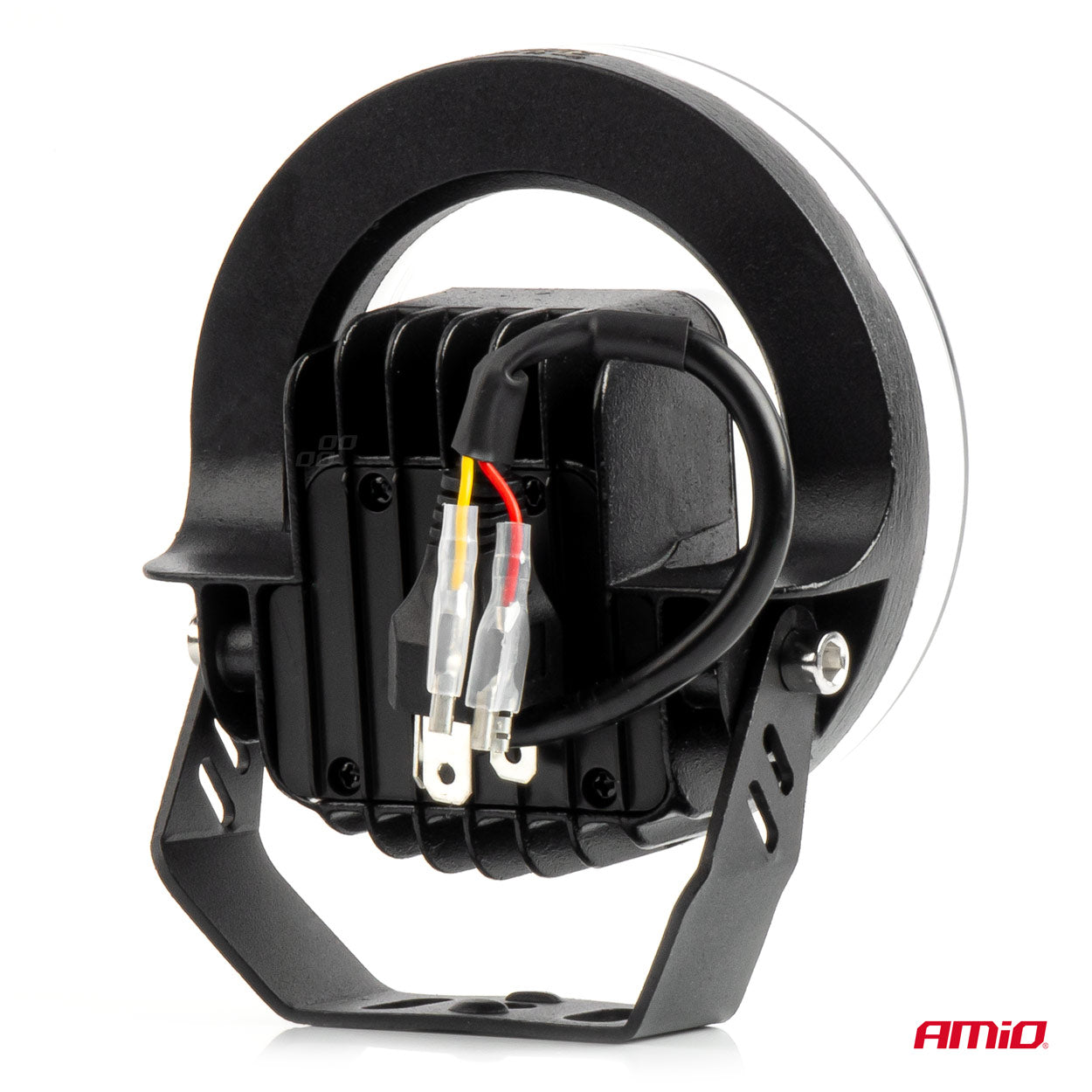 Proiector LED cu Angel Eye model AWL58, pozitie, semnalizare, faza lunga/scurta, pentru Off-Road, ATV, SSV, putere 45W, 8000lm, tensiune 9-36V, dimensiuni 114,5 x 114,5 x 52 mm-6