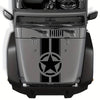 Sticker autoadeziv pentru vehicule Off Road, model "Army Star", dimensiune 90 x 43 cm, culoare Neagra-0