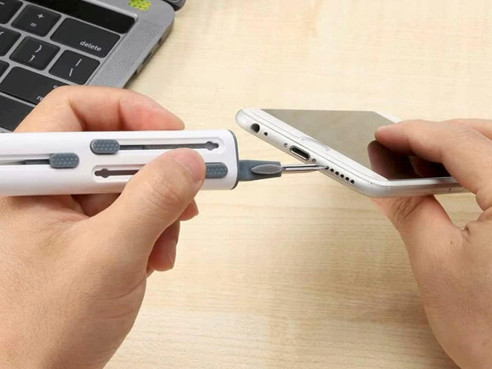 Kit de Curățare 3 în 1 pentru Casti, AirPods, Telefon și Tastatură