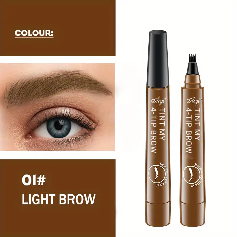 Creion rezistent la apă pentru sprâncene cu efect de microblading
