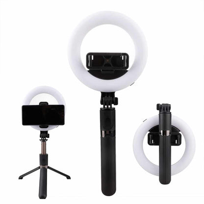 Lampa circulara LED cu suport Selfie Stick, telecomanda de declansare, L07