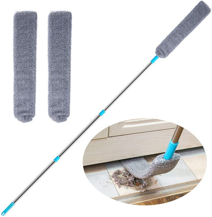 OFERTA 1+1 Mop Flexibil Telescopic 55–130 cm cu Lavetă din Microfibră