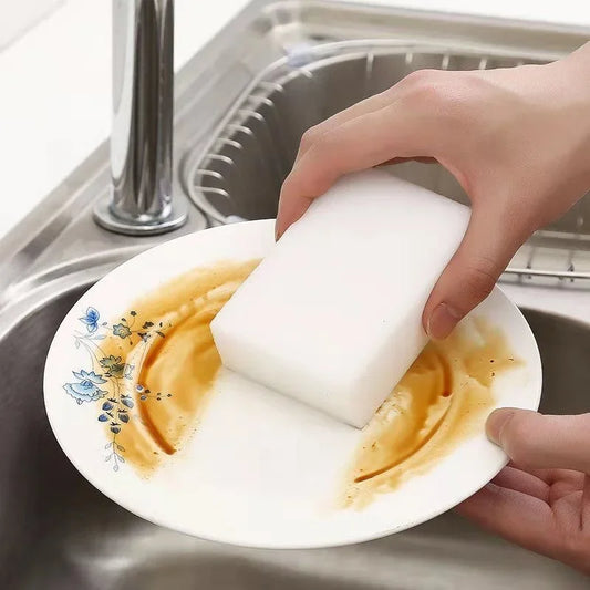 Burete Magic din Melamina - Nano Sponge Eraser - 5 Bucăți