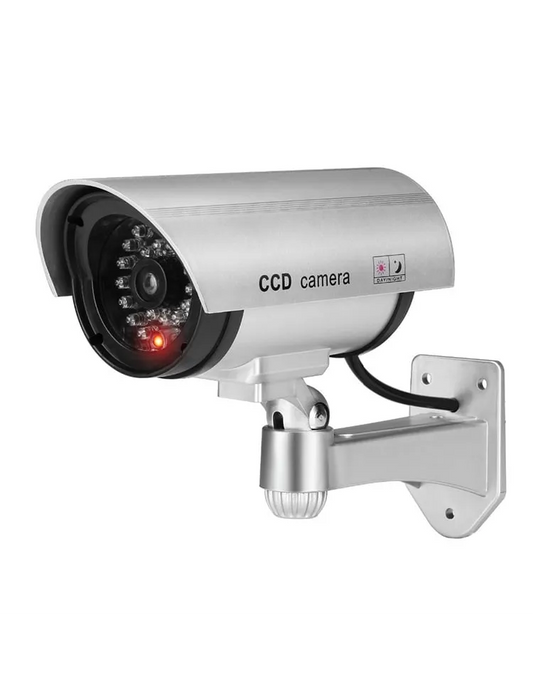 Camera de Supraveghere Falsa Dummy, Stil Lanterna cu LED IR Rosu