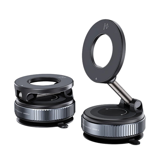 Suport Telefon Magnetic Reglabil 360° cu Ventuză Puternică – Stabilitate Maximă Oriunde Ai Nevoie
