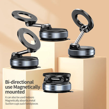 Suport Telefon Magnetic Reglabil 360° cu Ventuză Puternică – Stabilitate Maximă Oriunde Ai Nevoie
