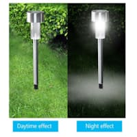 Set 10x Lampa solara gradina, LED , exterior, IP 44, H 30 cm