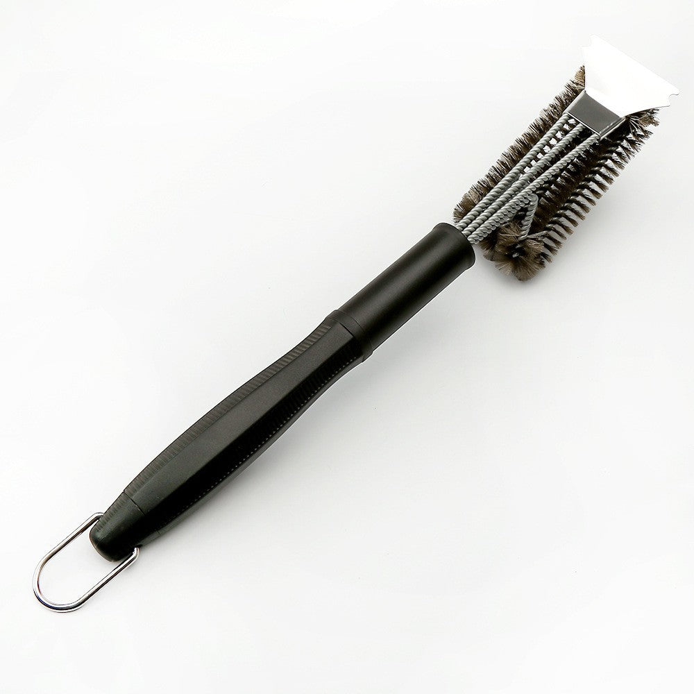 Perie de Sarma pentru Gratar, Flippy, Maner 45 cm, din Otel inoxidabil, 45X7X10,  Negru-2