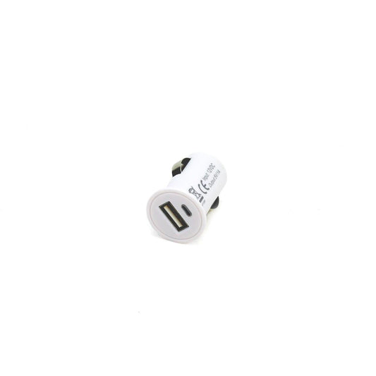 Incarcator USB cu mufa de bricheta, 12V/24V, iesire 5V/1A-0