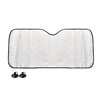 Parasolar parbriz argintiu din spuma EPE 150x80 cm-0