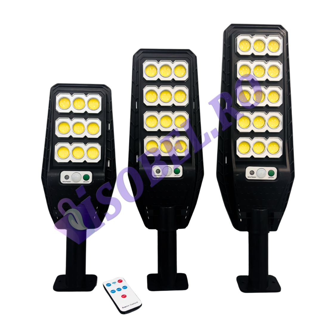 Lampa Solară Stradală Jortan - 300W/400W/500W