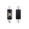 Set becuri auto cu LED CANBUS sofit compatibil C5W 1 SMD 41mm Alb 12/24V, destinat competitiilor auto sau off-road-0