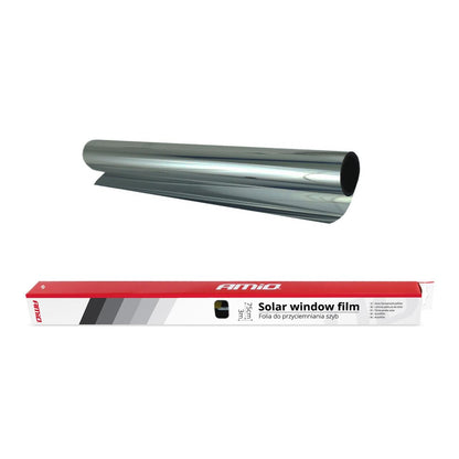 Folie tip oglinda pentru geamuri Silver 0.75x3m(15%)-2