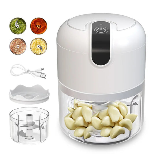 Mini tocator, Alimente, electric, USB, 250m
