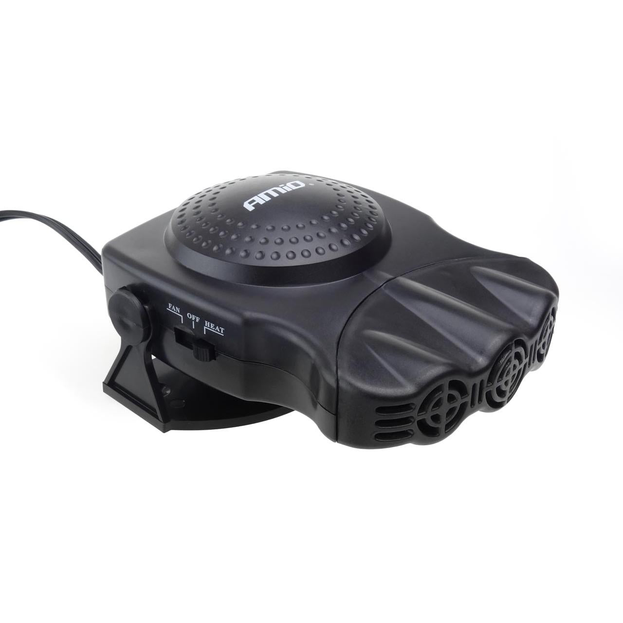 Aeroterma Auto 2in1, Ventilate, Incalzire Rapida si Dezghetare Geamuri, 12V, Putere 150W, cu mufa de bricheta-1