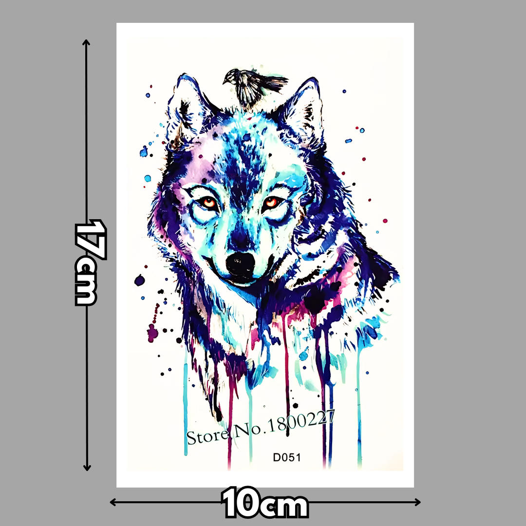 Tatuaj Impermeabil 10cm x 17cm - Modele Variate