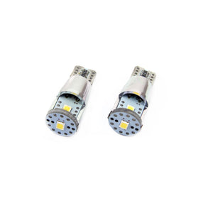 Set becuri auto cu LED CANBUS compatibil T10e W5W 3 SMD ALU Alb 12V/24V, destinat competitiilor auto sau off-road-0