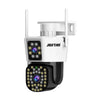 Camera Dubla Jortan - 6MP, Full HD 4K, LAN/WiFi cu Alarma, Detectare Umana, Recunoastere Faciala, IP 66
