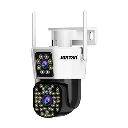 Camera Dubla Jortan - 6MP, Full HD 4K, LAN/WiFi cu Alarma, Detectare Umana, Recunoastere Faciala, IP 66