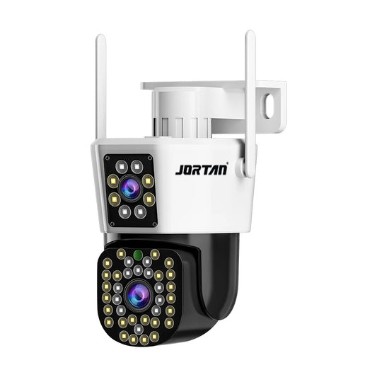 Camera Dubla Jortan - 6MP, Full HD 4K, LAN/WiFi cu Alarma, Detectare Umana, Recunoastere Faciala, IP 66