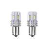 Set becuri auto cu LED CANBUS compatibil P21 R5W/R10W 22 SMD Alb 12V/24V, destinat competitiilor auto sau off-road-0