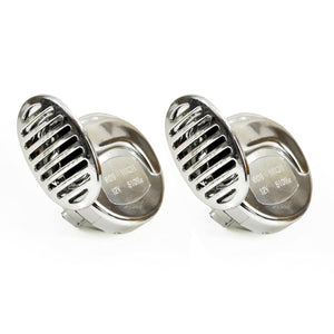 Claxon auto cromat 12V 2 buc CHR-01-0