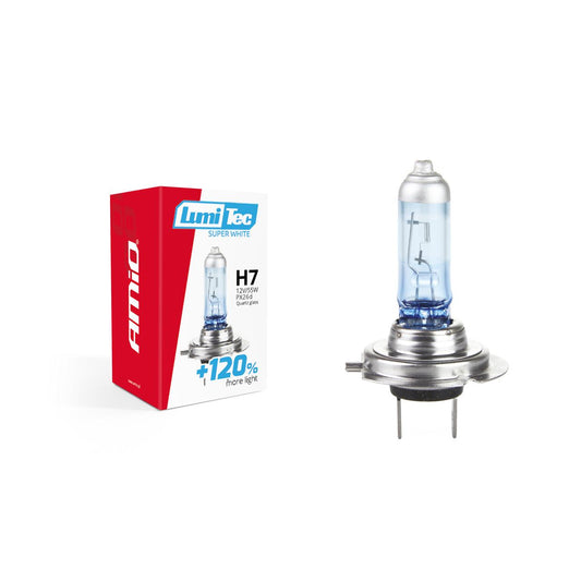 Bec halogen H7 12V 55W LumiTec SuperWhite + 120%-0