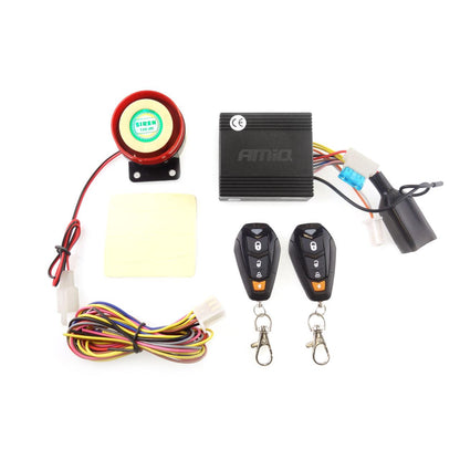 Alarma motocicleta cu functie "pornire motor"  telecomenzi MCA14-0