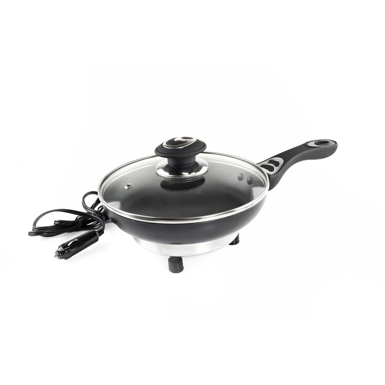 Tigaie electrica cu capac pentru camion 20cm x 4cm 150W 12V-1