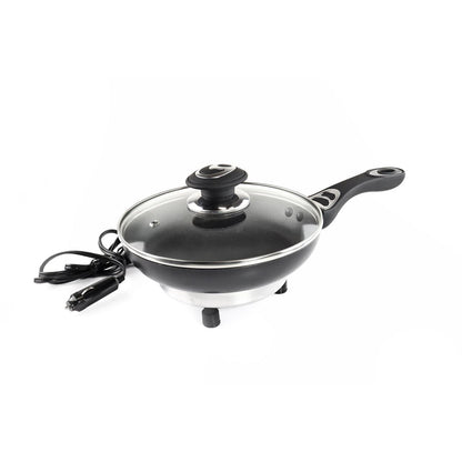 Tigaie electrica cu capac pentru camion 20cm x 4cm 150W 12V-1