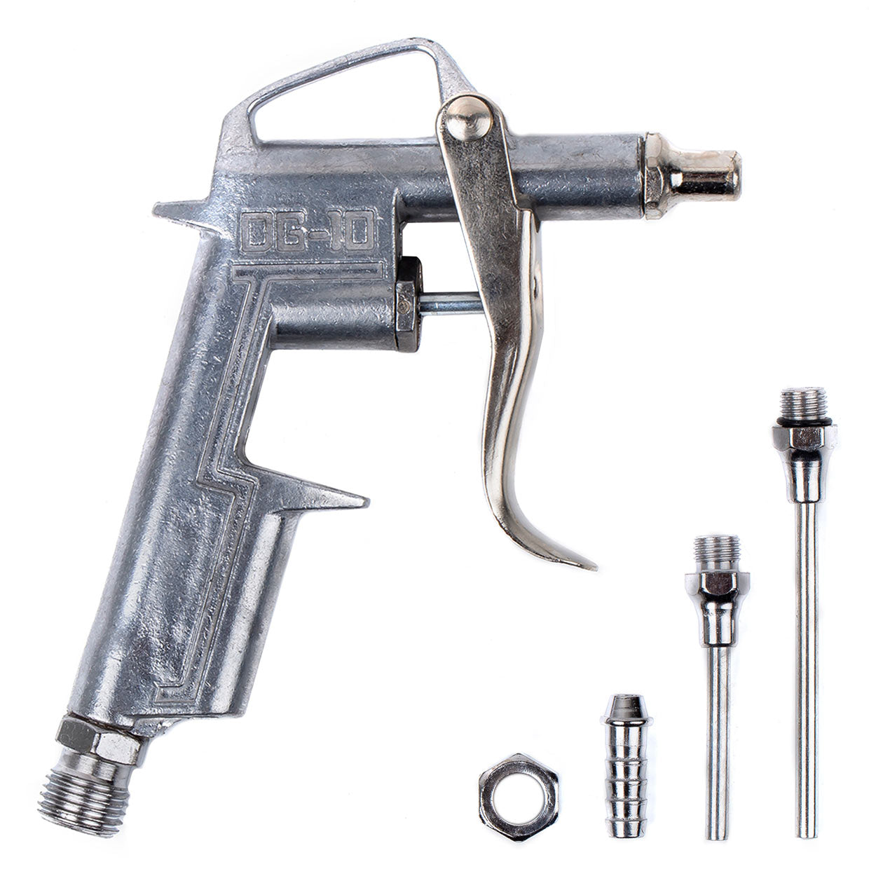 Pistol de suflat cu 2 cuplaje si 3 duze, PT-14-1