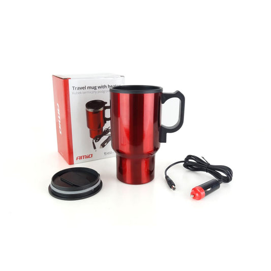 Cana termica cu functie de incalzire, 12V, 450ml-0