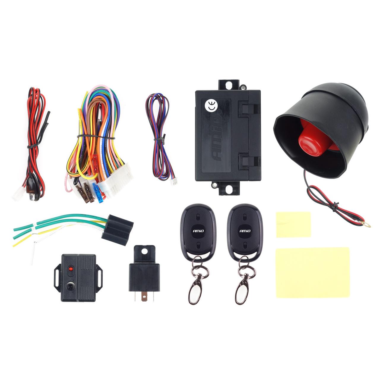 Sistem Alarma Auto Premium CA14 cu 2 telecomenzi-0
