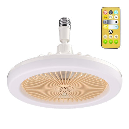 VENTILATOR DE TAVAN CU TELECOMANDĂ ȘI LUMINĂ 30W LED LAMPA FAN SMART