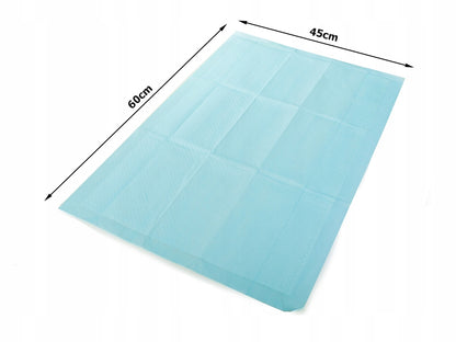 Set 50 Covorașe Absorbante Igienice pentru Animale marime 45x60cm