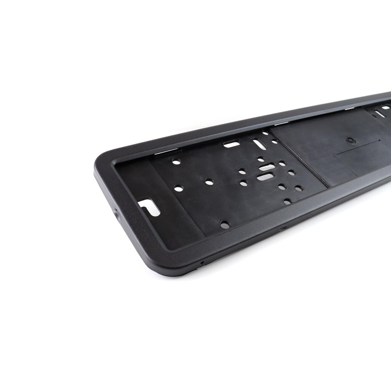 Suport numar inmatriculare din INOX negru mat, LPF 003-0