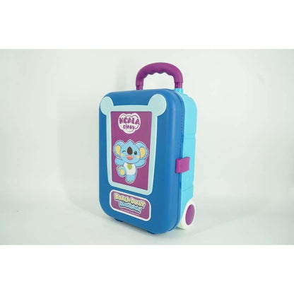 2 in 1, Valiza si mini bucatarie cu ustensile-2