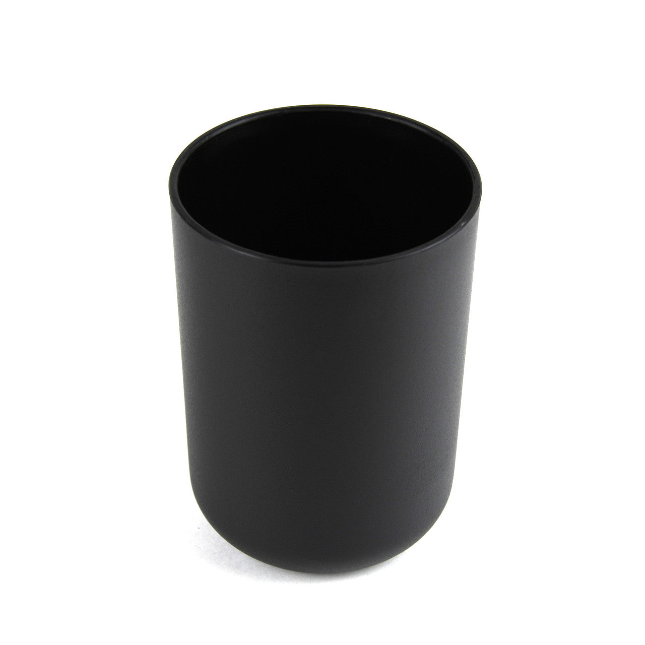 Set Elegant pentru baie format din 6 piese, ABS + lemn, culoare negru/maro-3