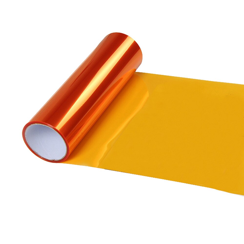 Folie protectie faruri / stopuri auto - Orange (pret/m liniar) - 034-2