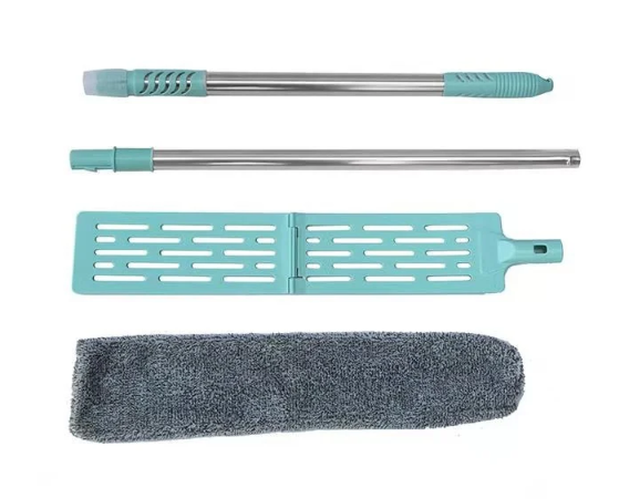 OFERTA 1+1 Mop Flexibil Telescopic 55–130 cm cu Lavetă din Microfibră