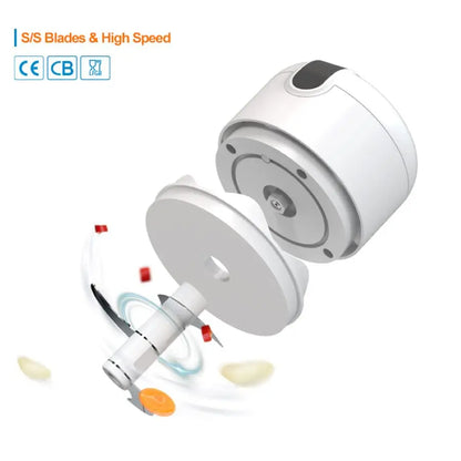 Mini tocator, Alimente, electric, USB, 250m