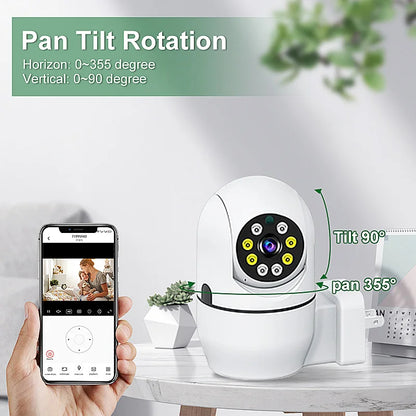 Camera Jortan WI-FI,pentru interior,cu LED uri,cu detectare automata a miscarii