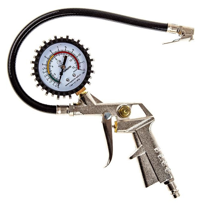 Pistol umflat roata camion cu manometru-1